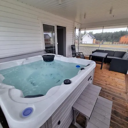 Fuledzki Bialy - Mazury, Jacuzzi, Sauna, Gizycko Feriehus *